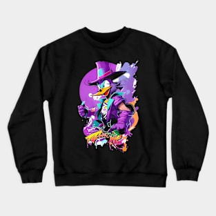 Evil Cowboy Duck Crewneck Sweatshirt